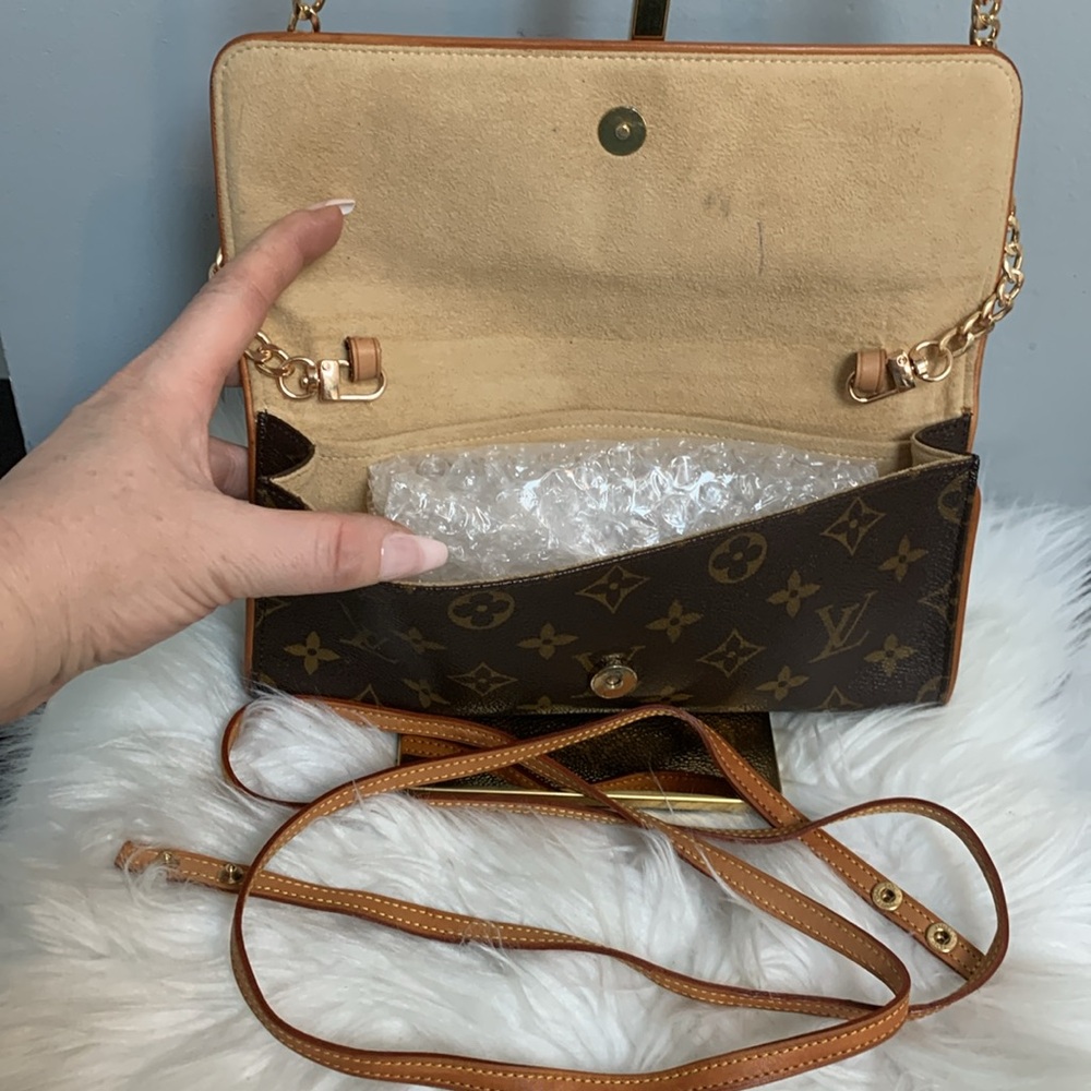 ❌SOLD❌2004 authentic Louis Vuitton Twin Pochette GM crossbody bag - Picture 14 of 17